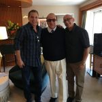 <p>Jud Friedman with Clive Davis & Allan Rich</p>
